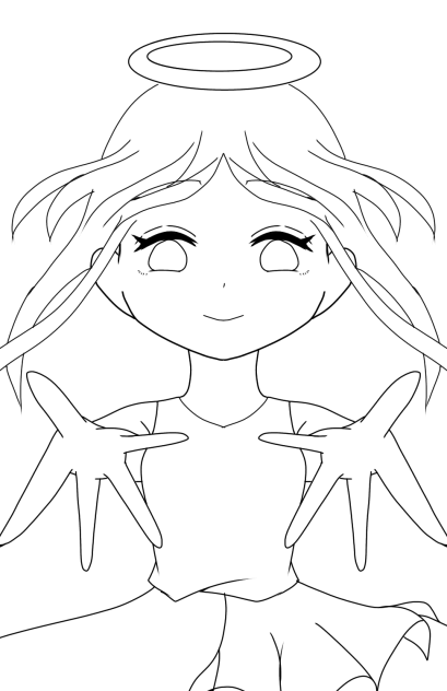 メイキング編( ・∇・）線画