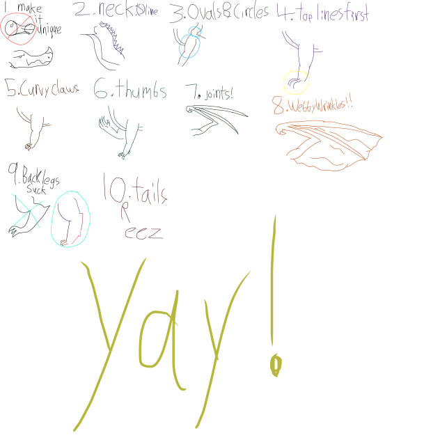 10 easy steps for make dragon