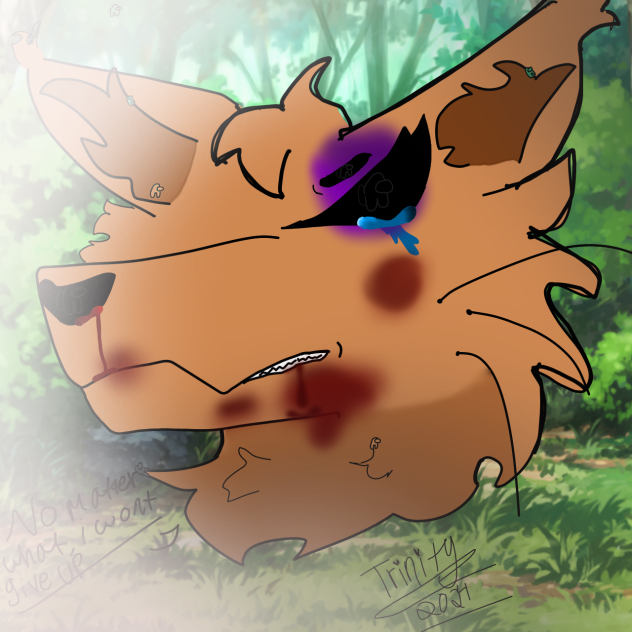 Wolfy not fully finished 🧍‍♀️