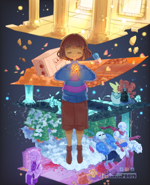 Happy 9th Anniversary UNDERTALE!