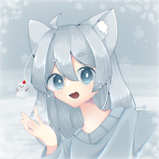 雪だよ～！