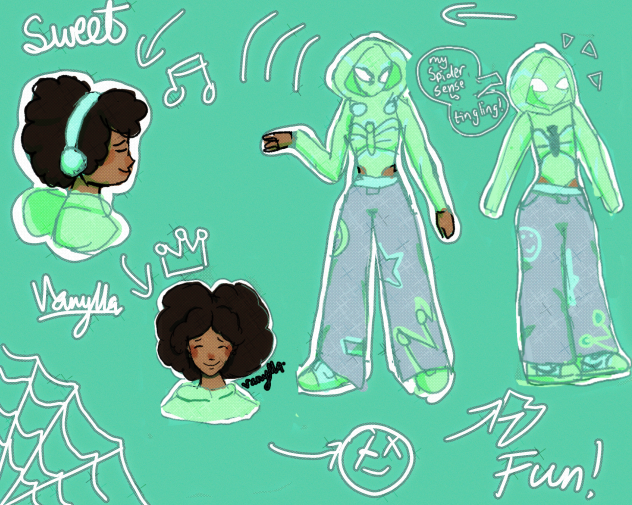 30mins 2 make a spidersona isn't enuff