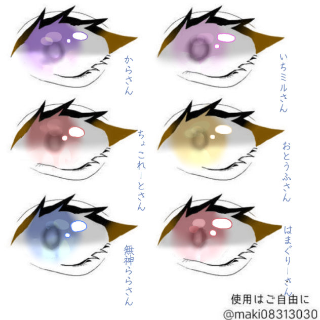 お目目
