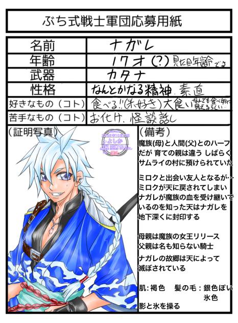 ＊ぶち式戦士軍団＊『ナガレ』