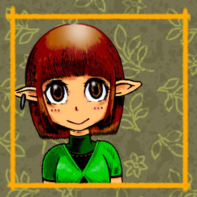 前髪ぱっつん子さん