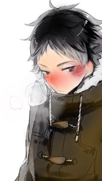 赤葦京治@線画、モノクロ絵くれたら塗ります