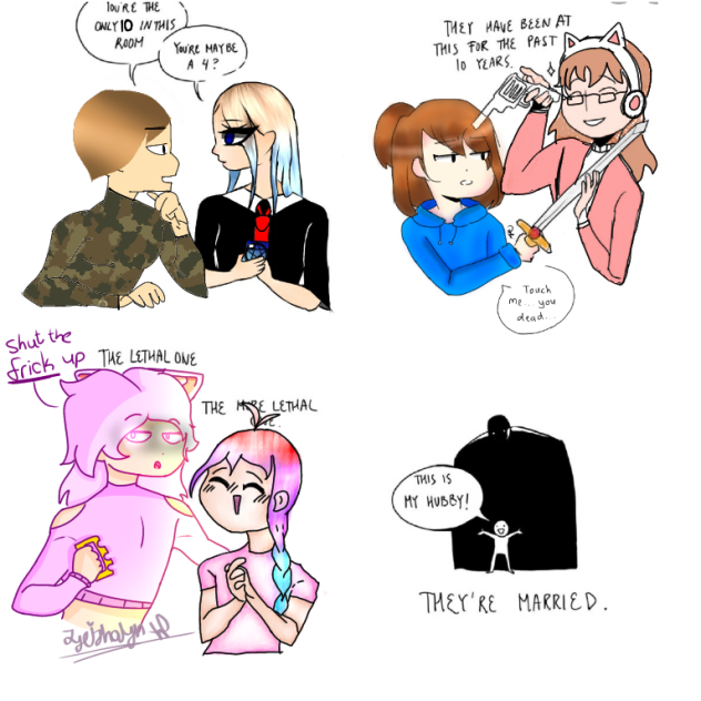 Weird couples collab