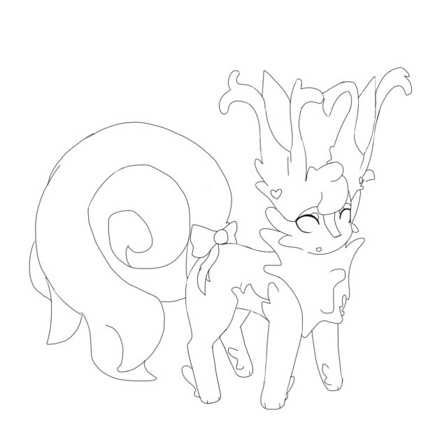 Vareon(SLYVEON REMAKE) WIP