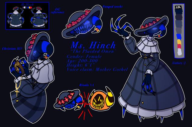 Updated Ms. Hinch ref ✨🕷️💙🥀✨