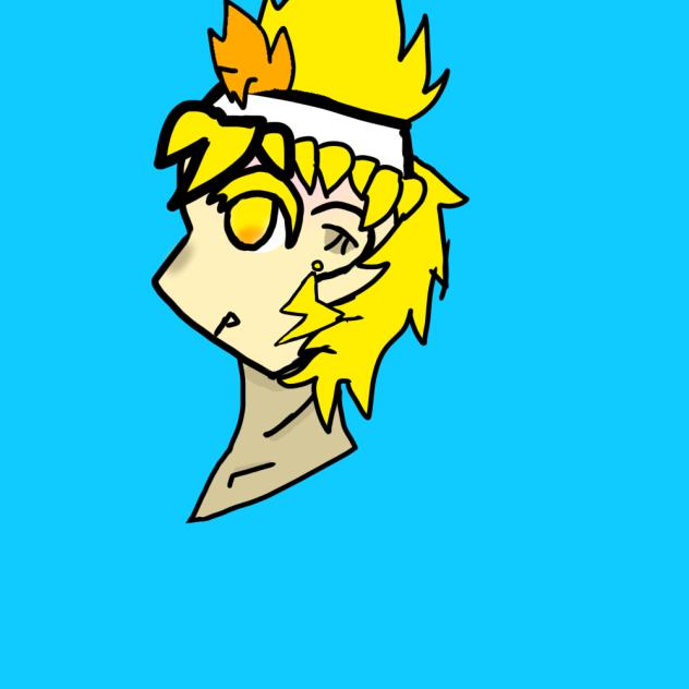 Teaching little cuzin how to Ibis paint
