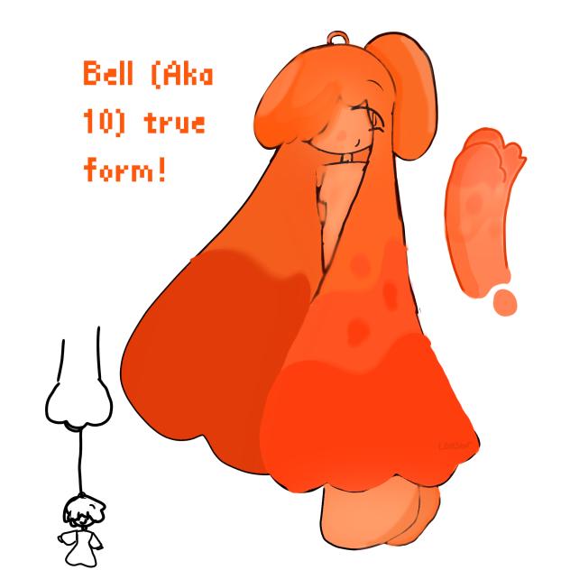 Bells true form (tw nudity sorta)