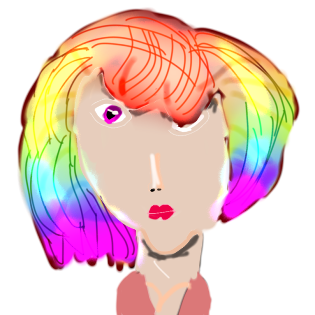 Rainbow Hair