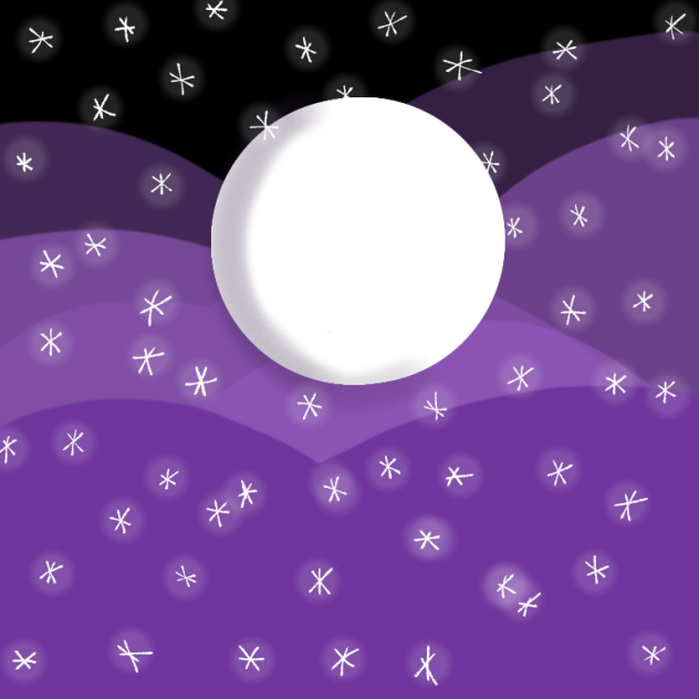 The Moon ( - ) - ibisPaint