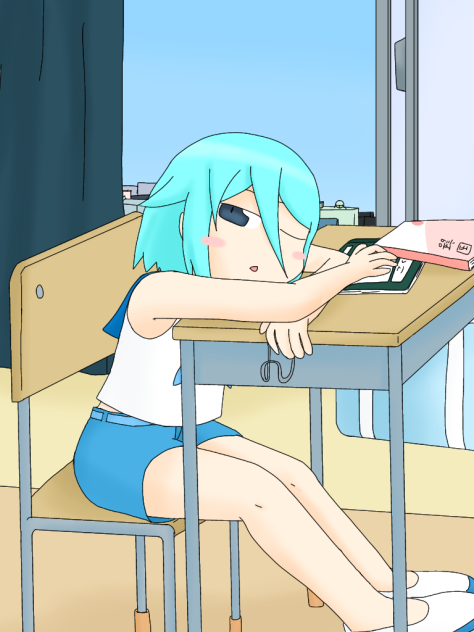 プール授業のあと