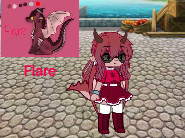 My WOF SkyWing OC as a Gacha OC…