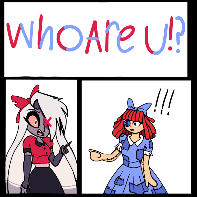 Hazbin and tadc crossover