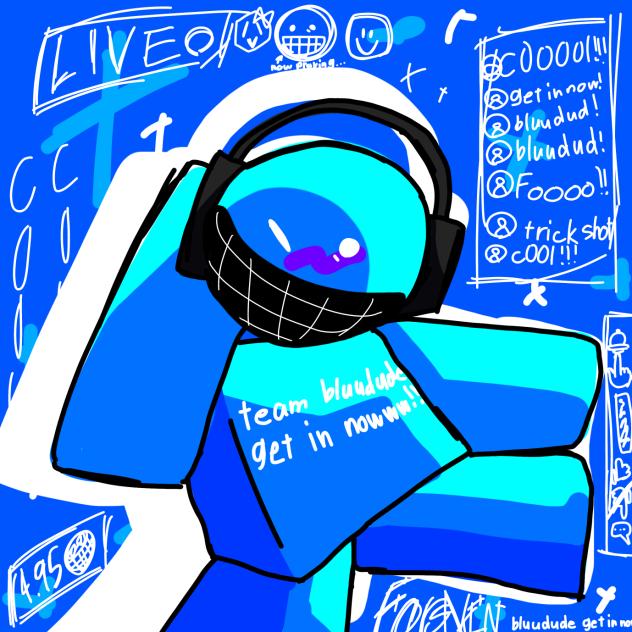 bluu streamer!