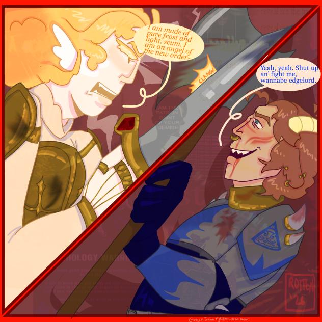 Grey n Tundra fight
