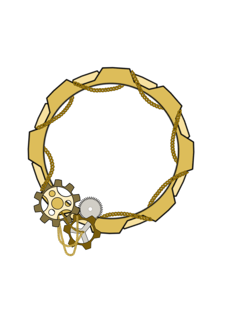 Material - Steampunk Frame Avatar 3