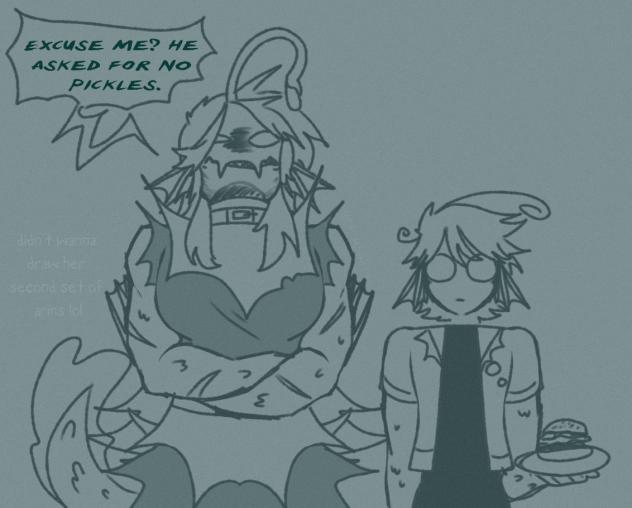 He asked for NO pickles