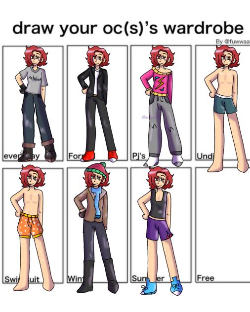 Rhys' Wardrobe!