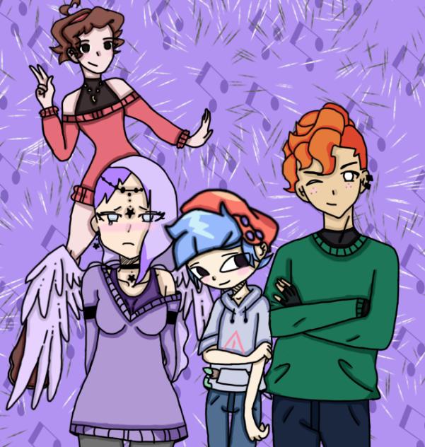 Soft!! Soft Pico, Ben, Grace & Lea ^3^