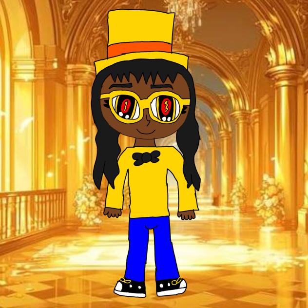 classic golden makhiya a character