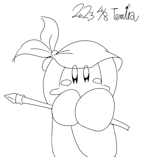 落書きバンダナ（ふりーあいこん）