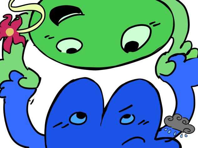 The rain clouds flower (ver2)