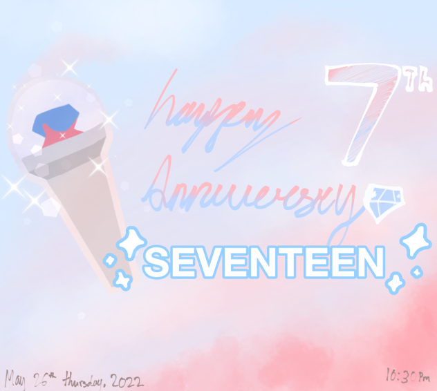 Happy anniversary 십칠 !! 💎✨💕☀️