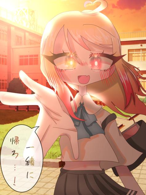 一年三ヶ月くらい前の絵のリメイク！？