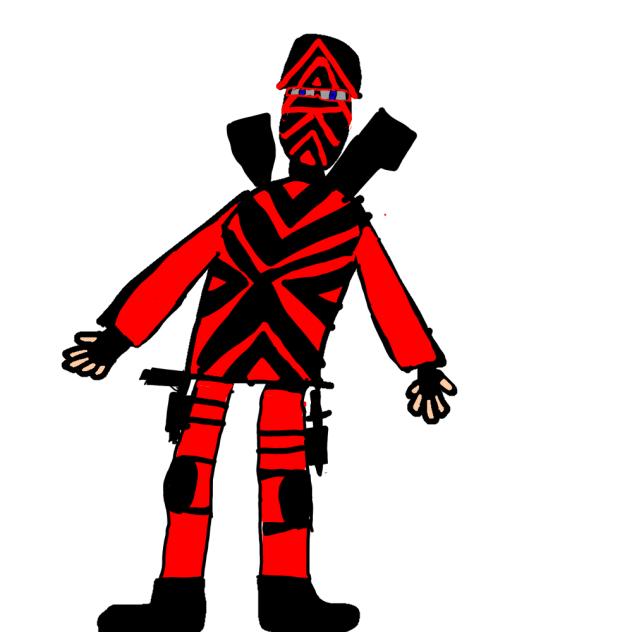 The heavy armoured soldier