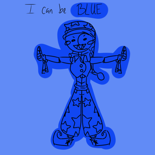 I Can be Blue