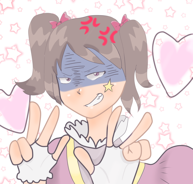 angry magical girl