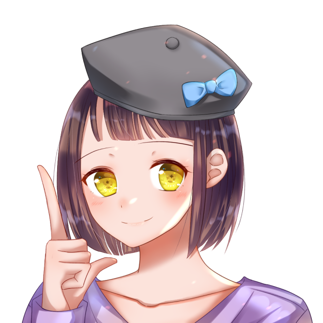 帽子の女の子