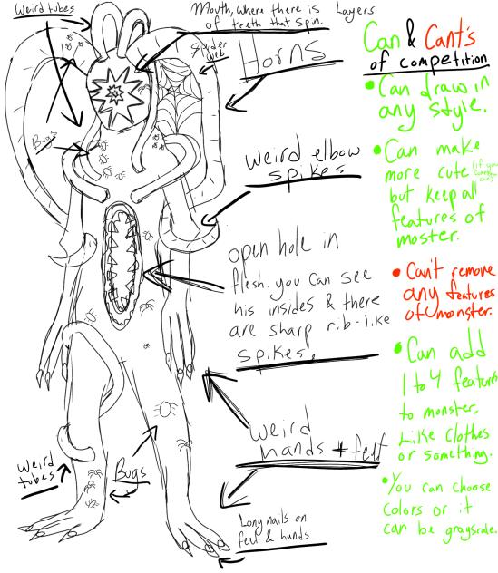 Draw The Monster #1