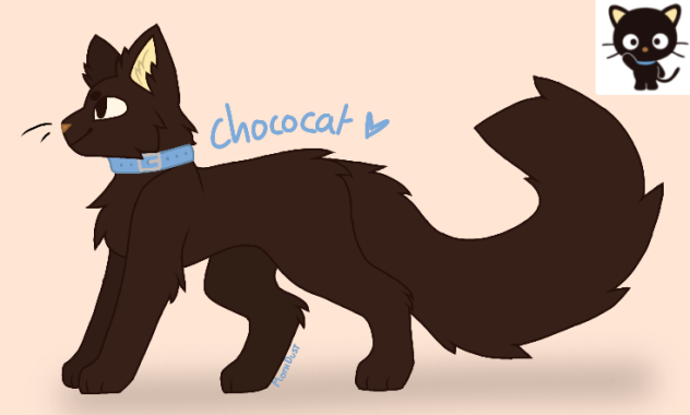 Chococat fanart [Base used]