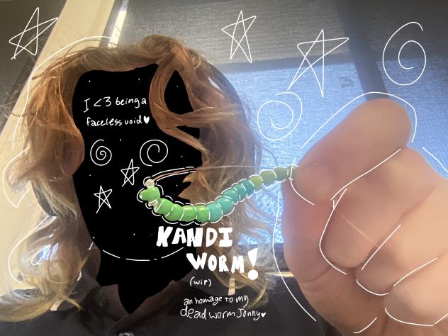 Kandi worm wip!! DO NOT WATCH SPEEDPAINT