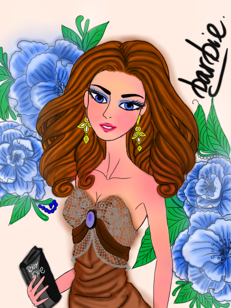 How to draw barbie - Drawing Barbie