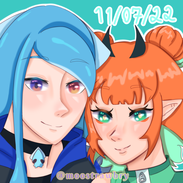 2022 ArtFight Lani and Cepha