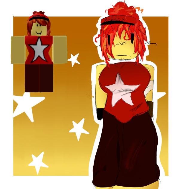 Drew my roblox oc 😎!