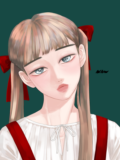 핑발 여자