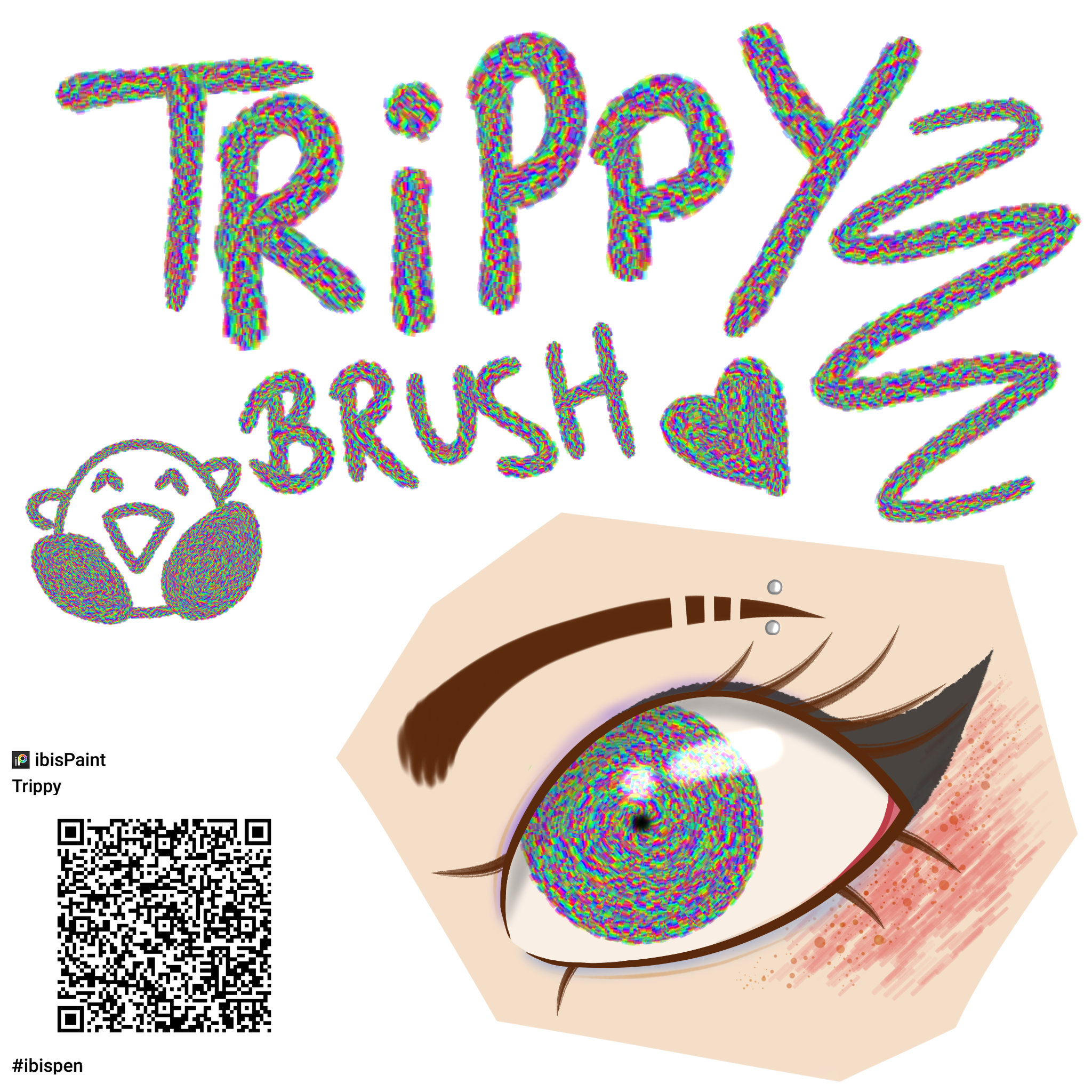 Bozo's Trippy Brush 🌈 - ibisPaint