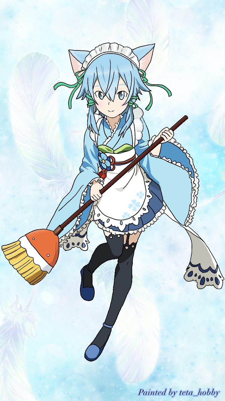 シノン 和風メイド Ibispaint