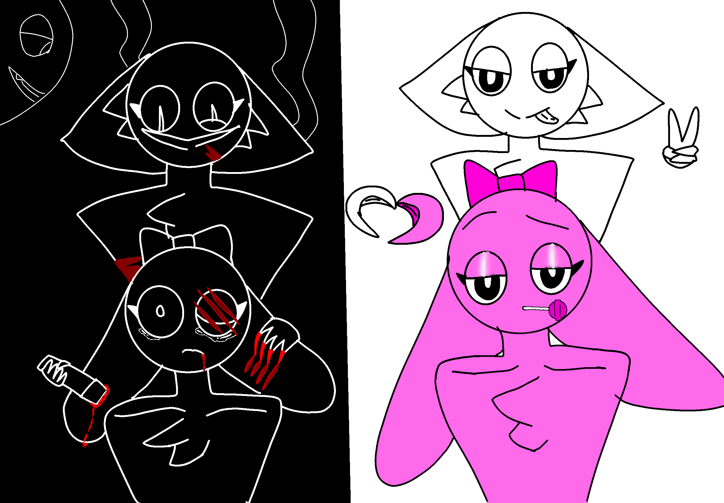 ウェンダendピンキー - ibisPaint