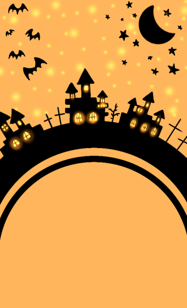 ハロウィン風雑背景