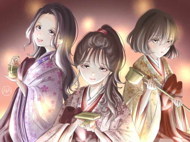 三人官女