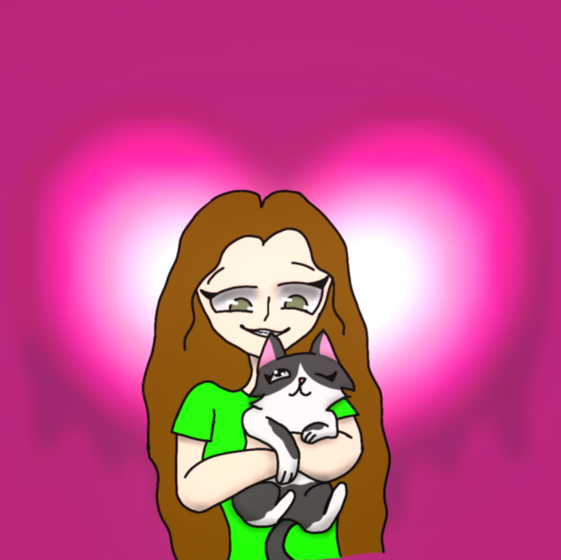 Me and my cat 🐈 ❤️