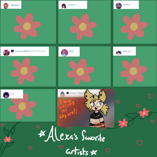 #Alexasfavartists