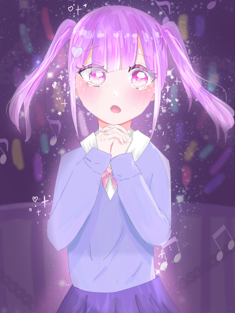 推しを見つけた瞬間🗝💜